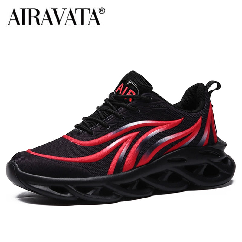 AIRAVATA - Zapatillas con estampado de llamas para hombre