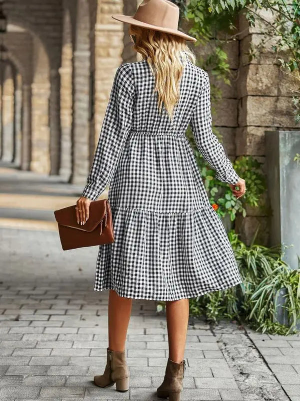 Vestido de Manga Larga Bia