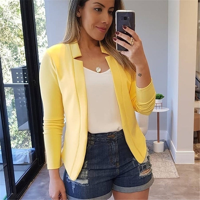 LuxMay - Blazer de Mujer de Negocios