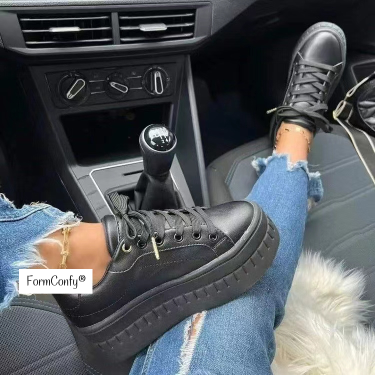 FormConfy - Zapatillas de Mujer Con Plataforma