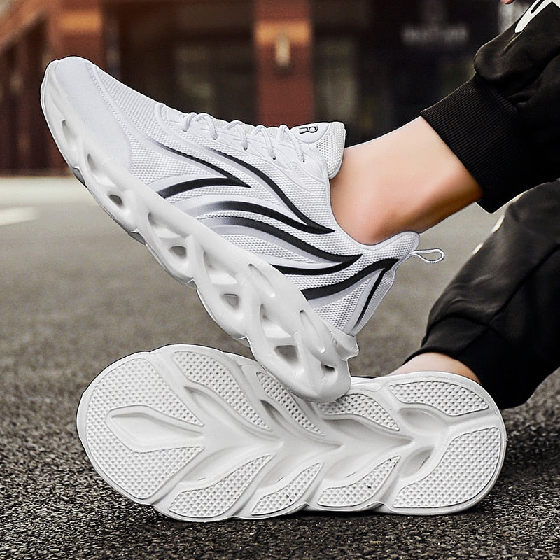 AIRAVATA - Zapatillas con estampado de llamas para hombre