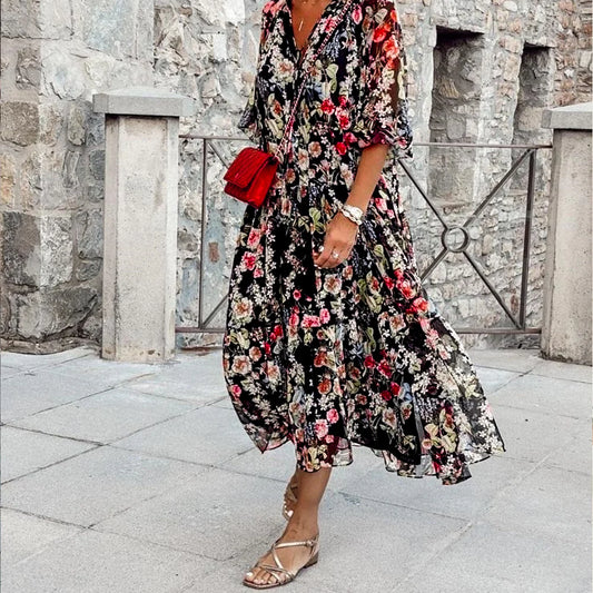 Vestido Flora - Vestido Femenino de Flores